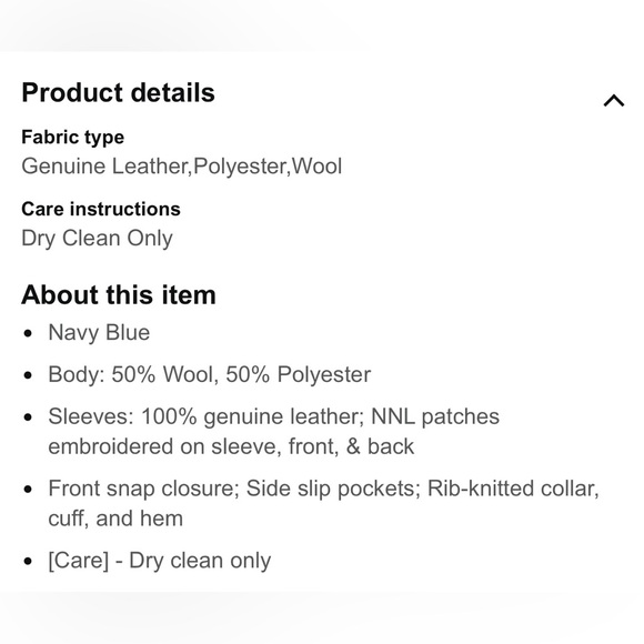 NWT Negro Baseball League
Centennial Varsity Jacket 1920-2020
Size 4XL Ltd Ed - Picture 13 of 13